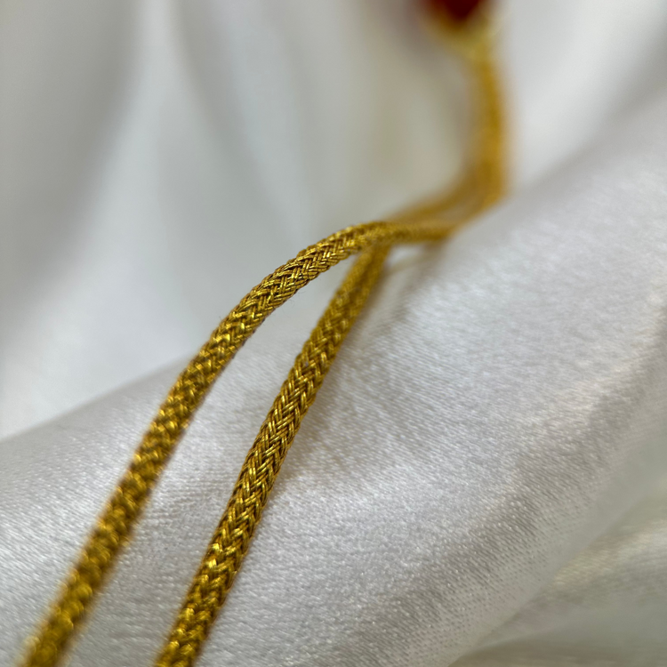 22K Indiskt halsband med justerbart band - 22,3g