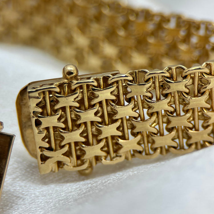 18K X-länk armband 1963, 32.4g