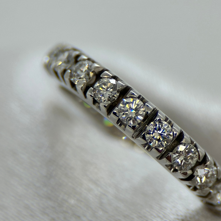 18K Alliansring TWVVS, 1.14ct