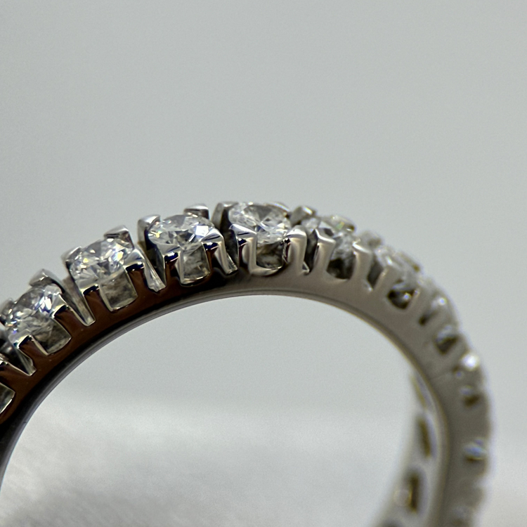 18K Alliansring TWVVS, 1.14ct