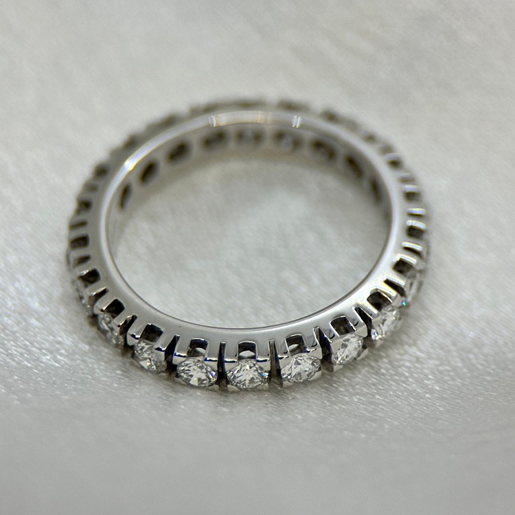 18K Alliansring TWVVS, 1.14ct