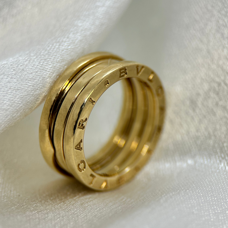18K BULGARI Ring "B.zero1" Storlek 53