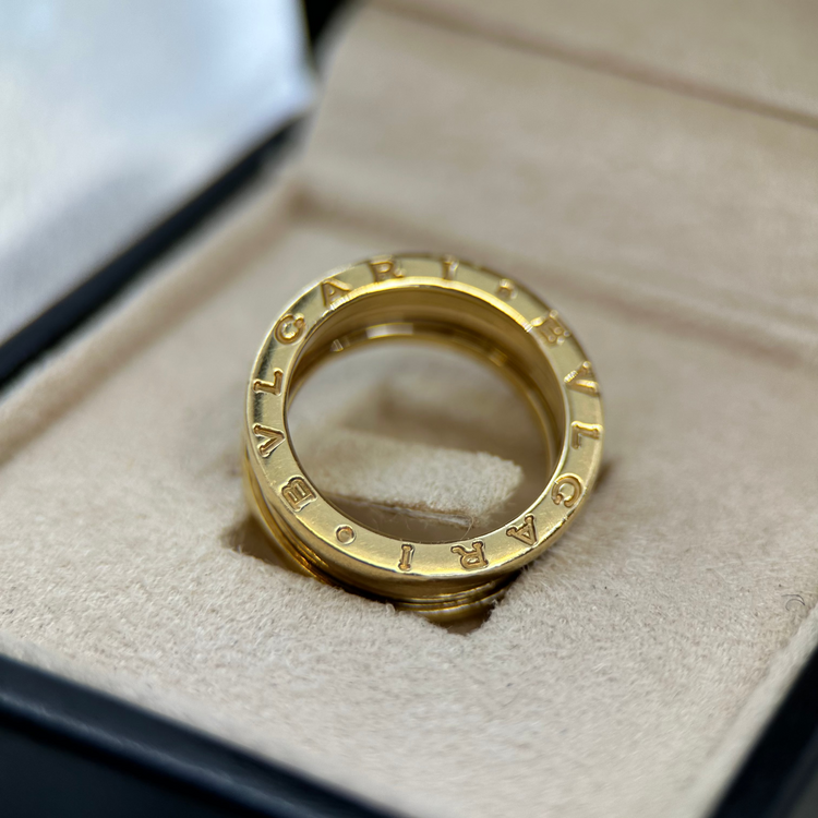 18K BULGARI Ring "B.zero1" Storlek 53