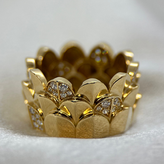 FRED Ring med Diamanter - Storlek 53