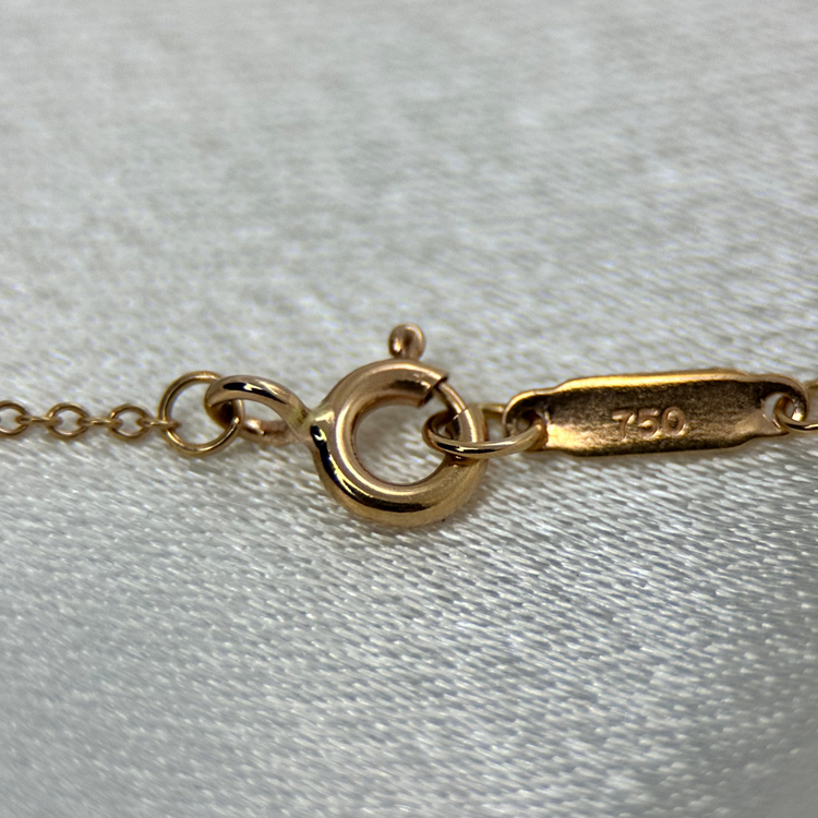 Tiffany & Co halsband med hängsmycke - 41cm