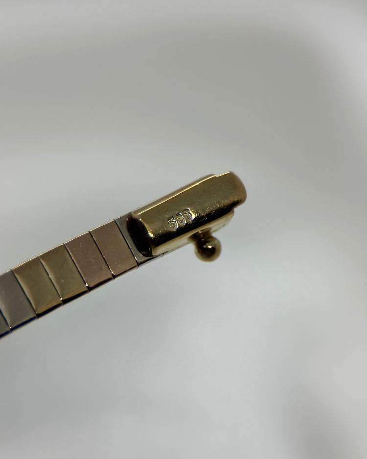 Armband i 14K Trefärgat Guld