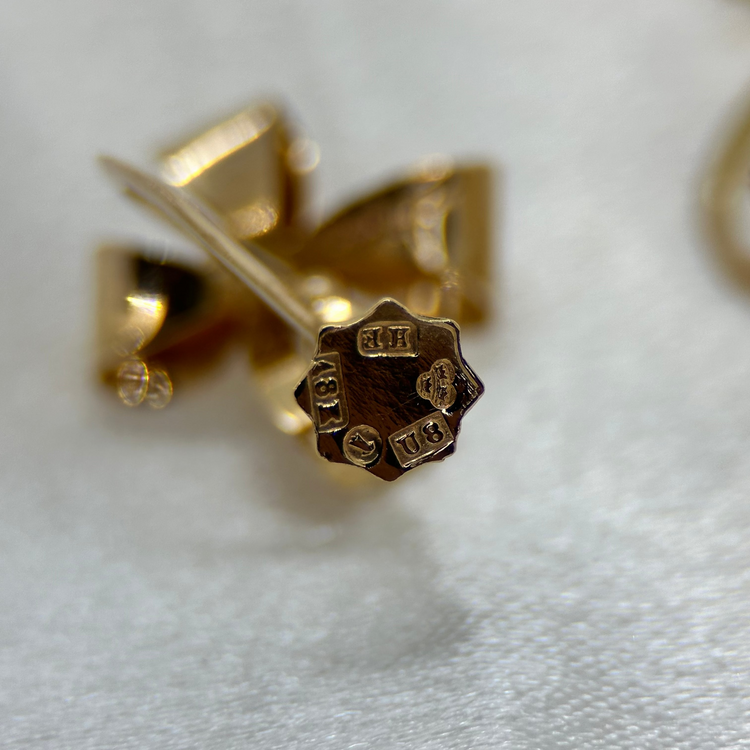 18K Örhängen av Stigbert för Engelbert - 1945