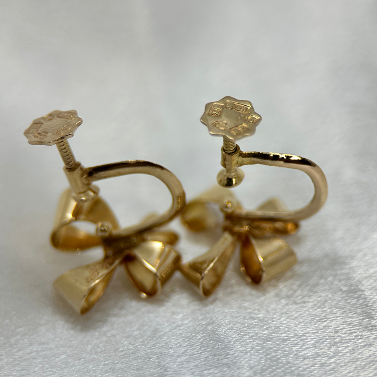 18K Örhängen av Stigbert för Engelbert - 1945