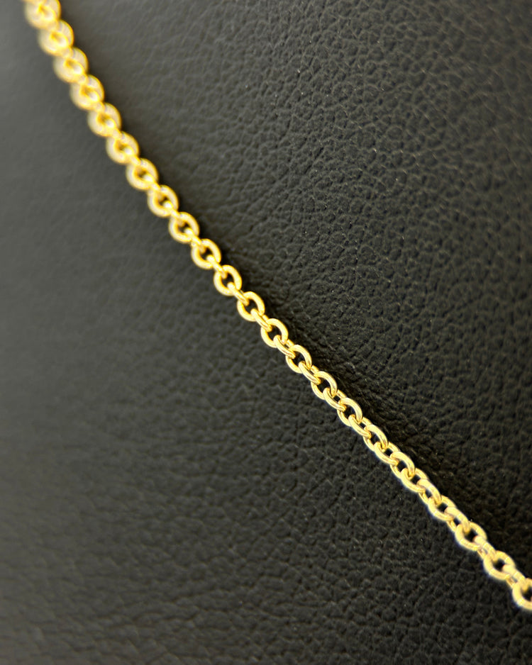 Akoyapärla & Diamanthalsband i 18K Guld