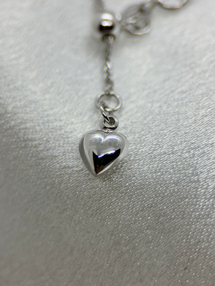 18K Halsband med Blå Spinell, Rubiner & Diamanter