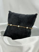 18K Cultured Pearl and Gold Bracelet – 5.1g, 21 cm