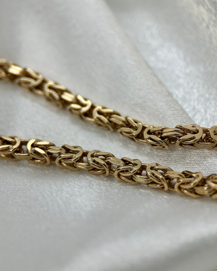 18K Kejsarlänk Halskedja - 63,3 g