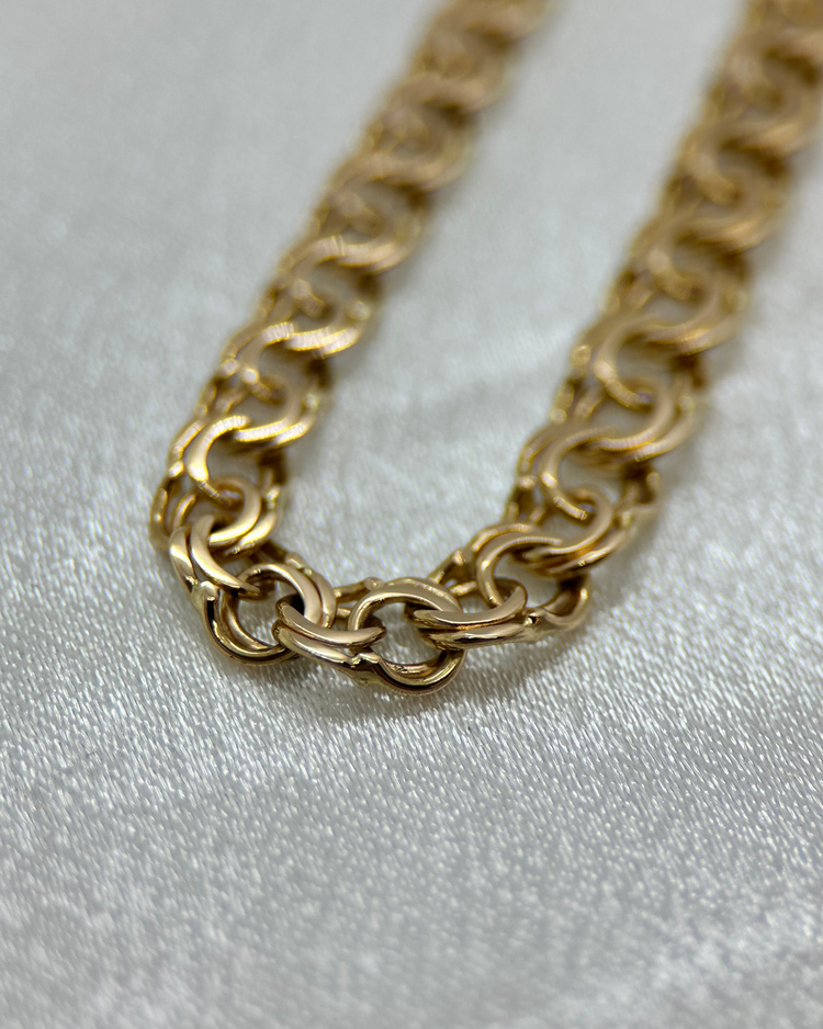 18K Bismarck Halskedja - 11,2 g 51 cm