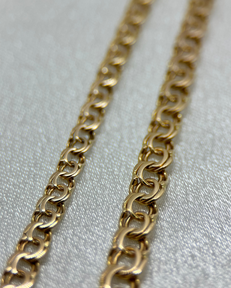 18K Bismarck Halskedja - 11,2 g 51 cm