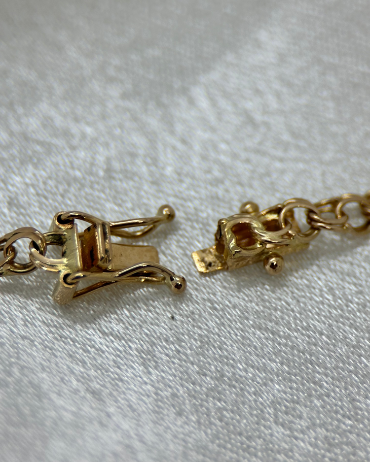 18K Bismarck Halskedja - 11,2 g 51 cm