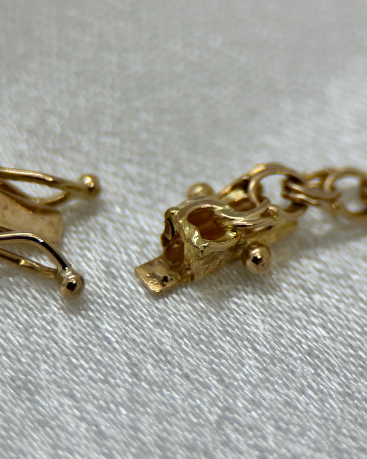 18K Bismarck Halskedja - 11,2 g 51 cm