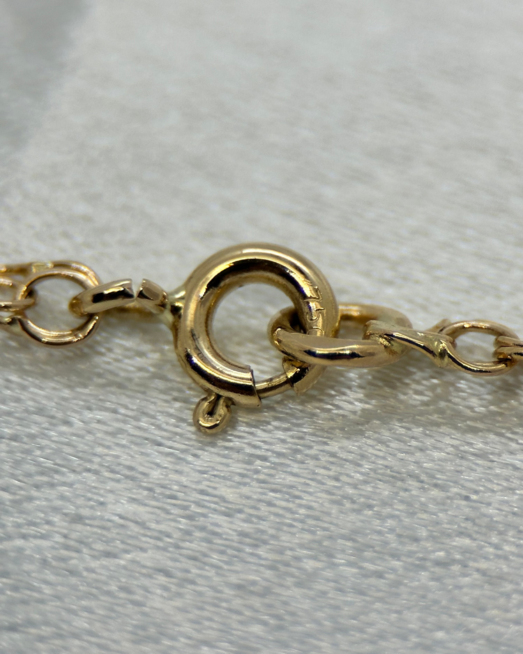 18K Bismarck Halskedja - 5.3 g 42 cm