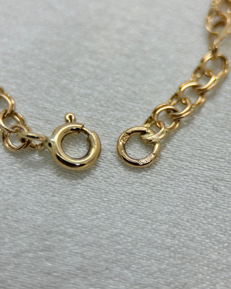 18K Bismarck Halskedja - 5.3 g 42 cm