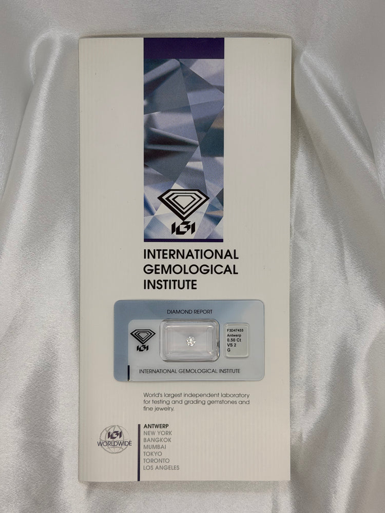 IGI 0.50 ct G VS2