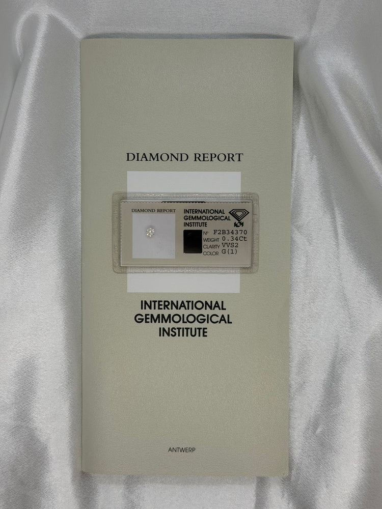 IGI 0.34 ct G VVS2