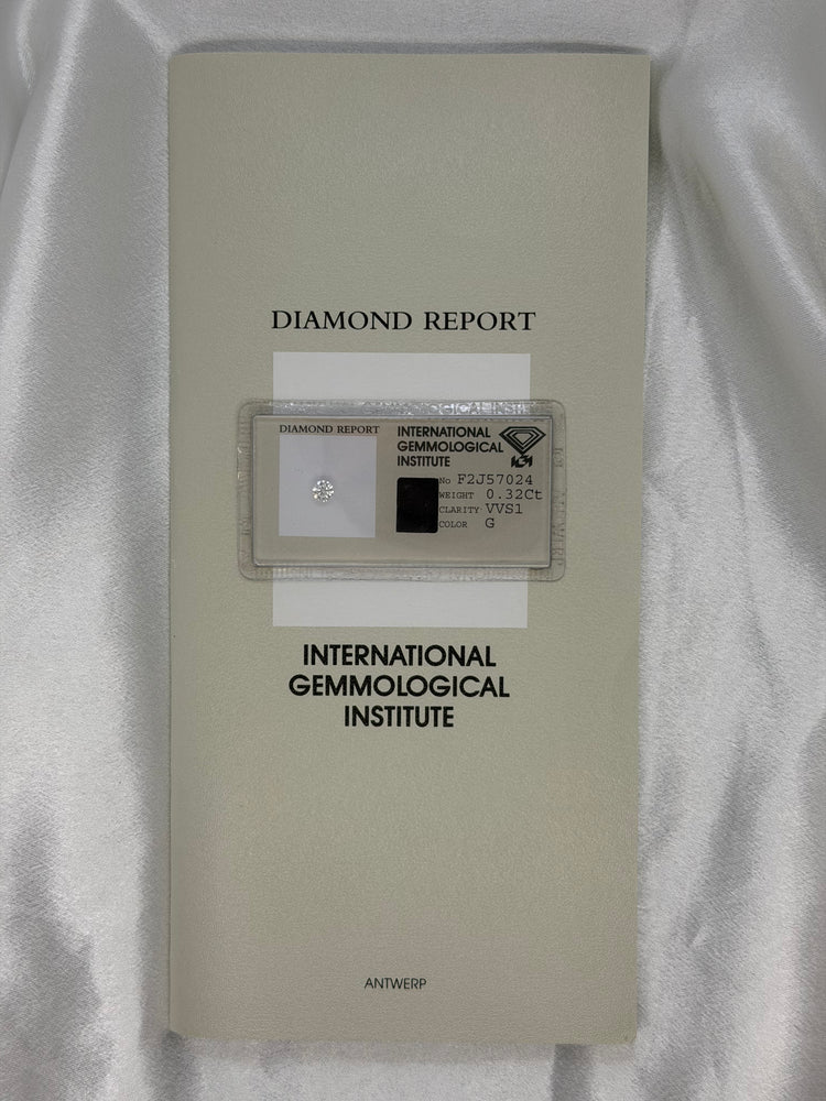 IGI 0.32 ct G VVS1
