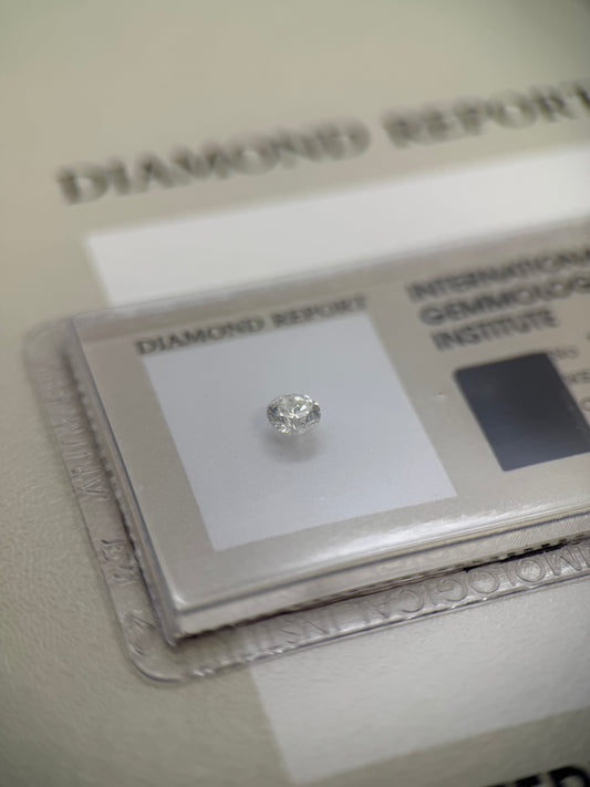 IGI 0.40 ct F VVS1