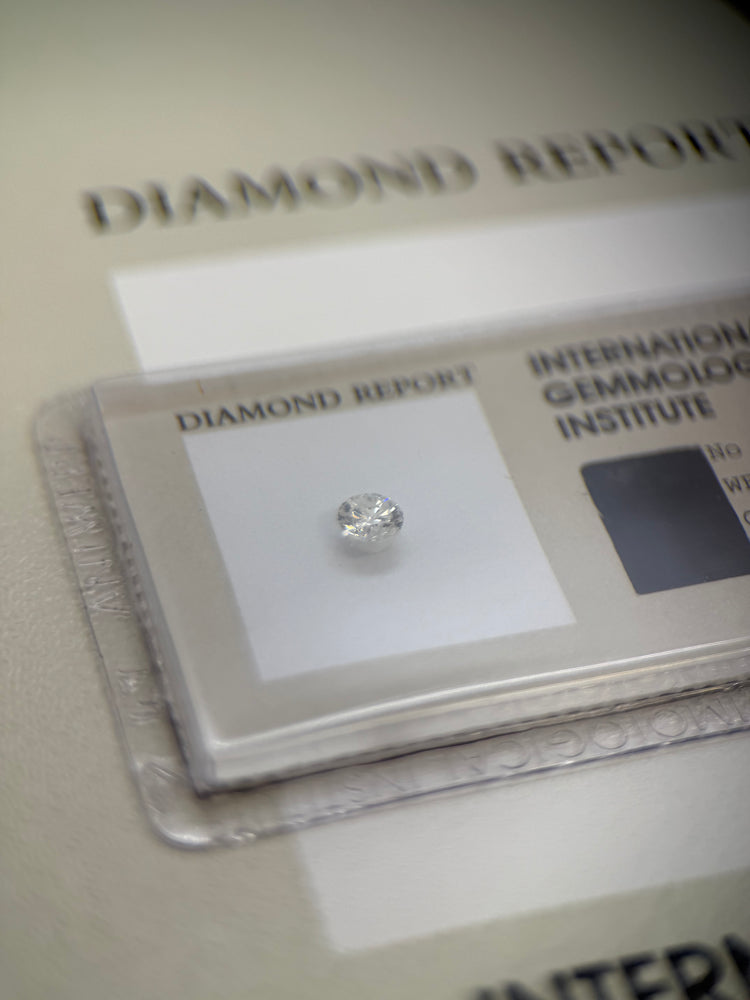IGI 0.33 ct F VS1