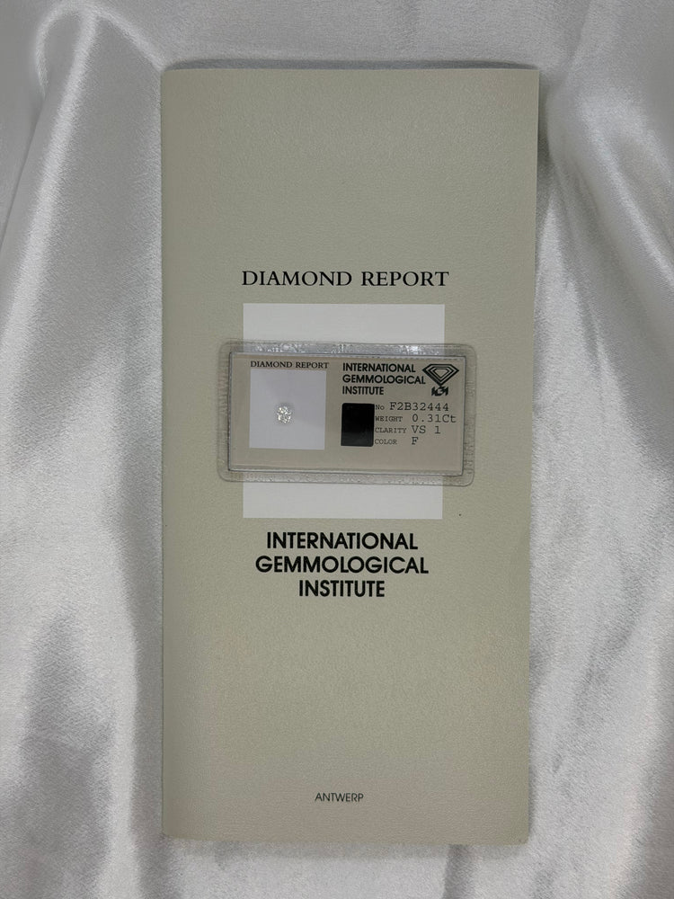 IGI 0.31 ct F VS1