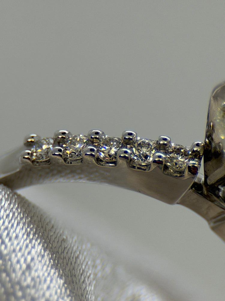 18K Hjärtslipad Diamantring – 1,02 ct Storlek 54