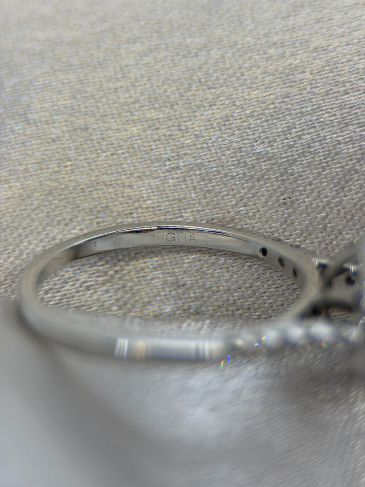 18K Diamantring Klusterdesign – Storlek 53.5