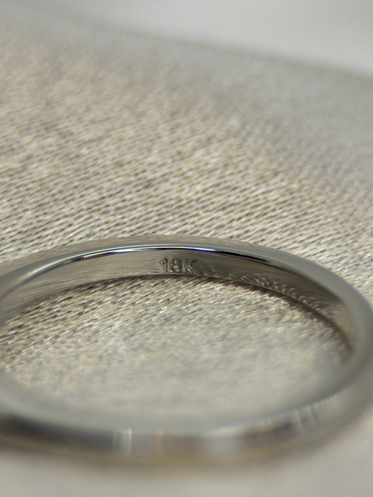 18K Diamantring i Klusterfattning – Storlek 51½