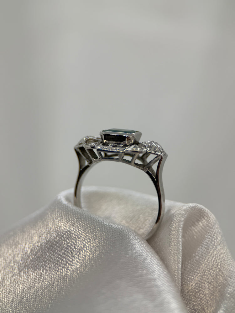 18K Smaragdring 1.50 ct – Storlek 54