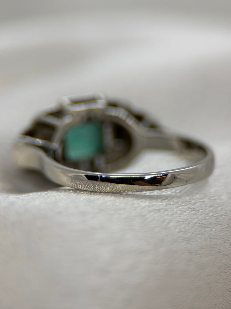 18K Smaragdring 1.50 ct – Storlek 54