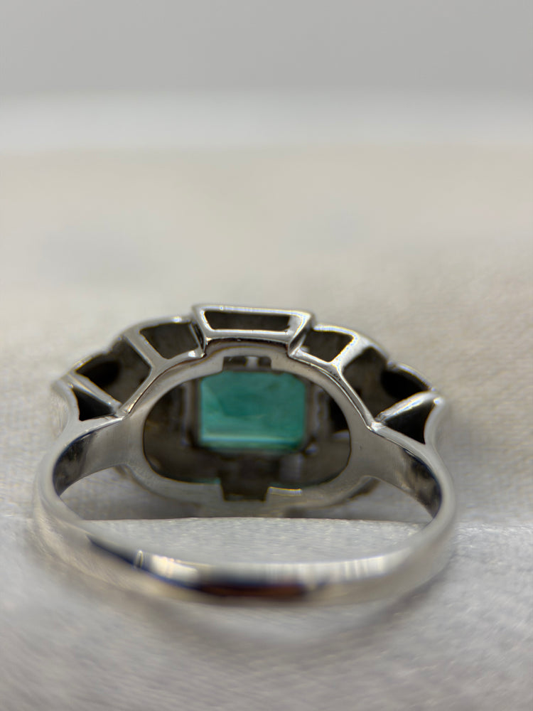 18K Smaragdring 1.50 ct – Storlek 54