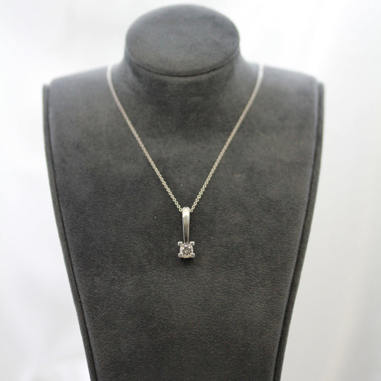 18K Diamanthänge F-G/VS, 0.30ct