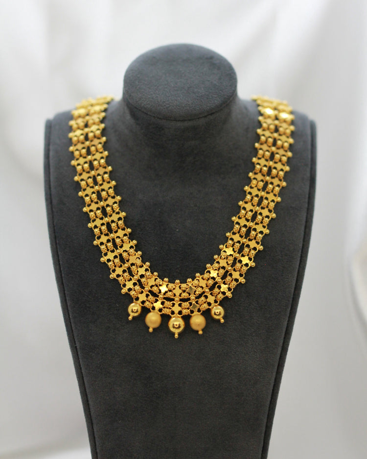 22K Indiskt halsband med justerbart band - 22,3g