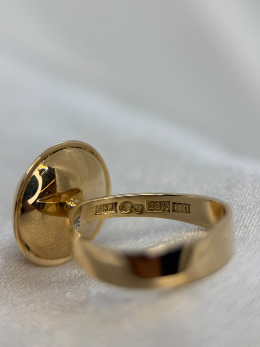 18K Mabépärlring – Storlek 56