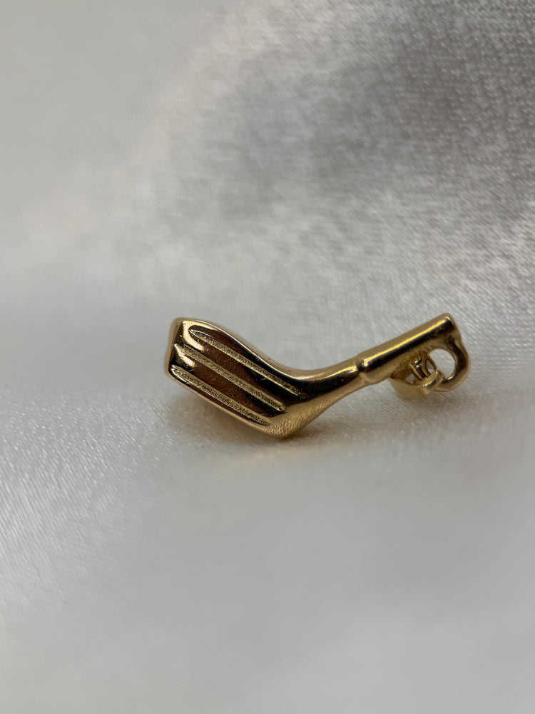 18K Pendant – Golf Club, 5.9g