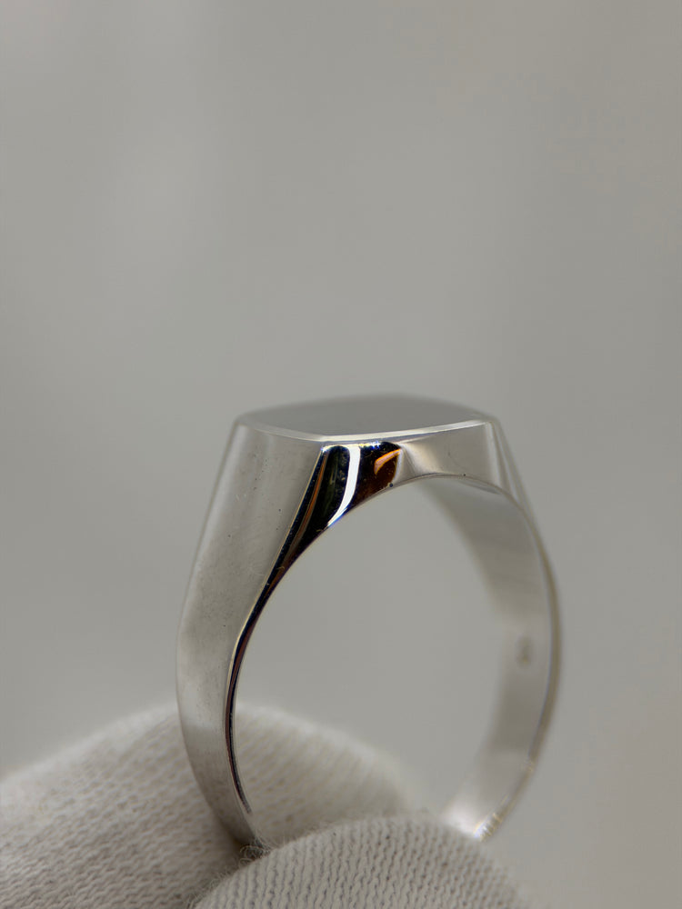 18K Vitguld Klackring – 3.7g, Storlek 54