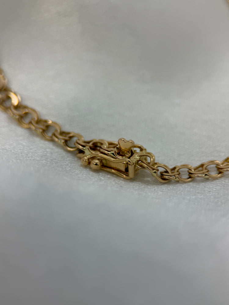 18K Bismarck-Link Bracelet – 4.5g, 18.5 cm