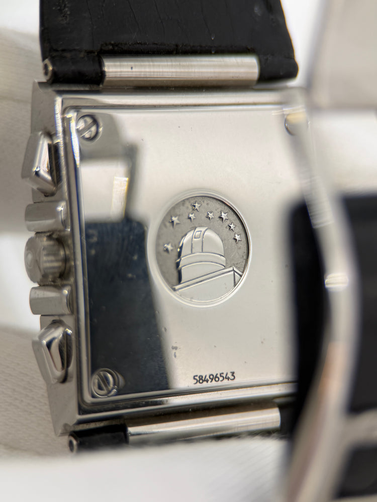 Omega Constellation Quadra Chronograph – Damarmbandsur i stål, 28mm