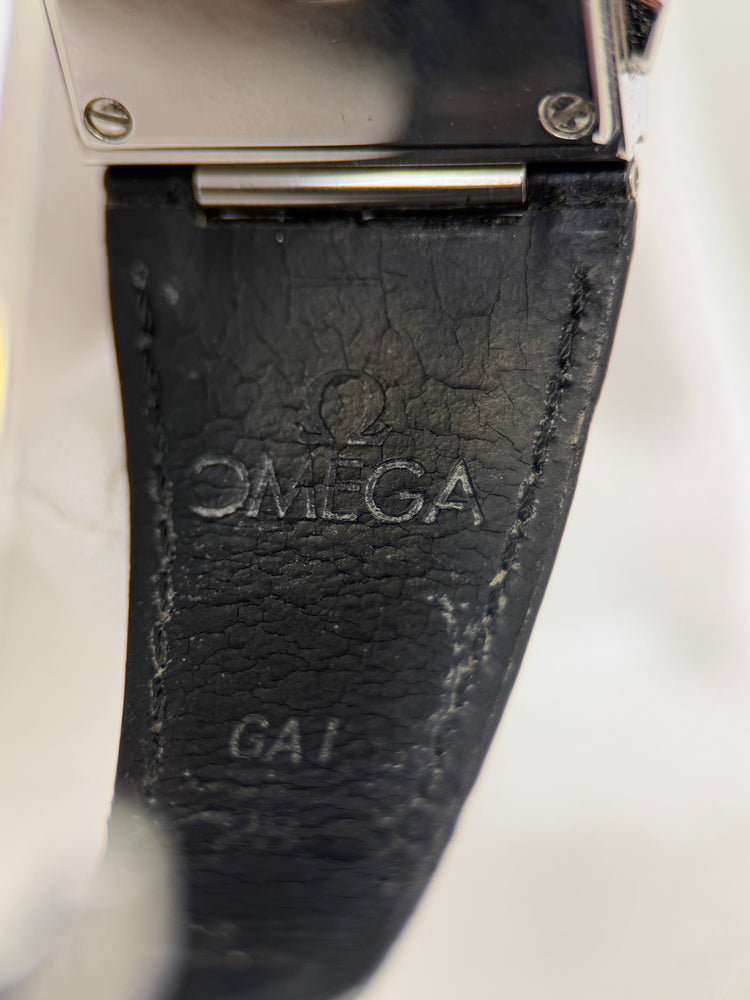 Omega Constellation Quadra Chronograph – Damarmbandsur i stål, 28mm