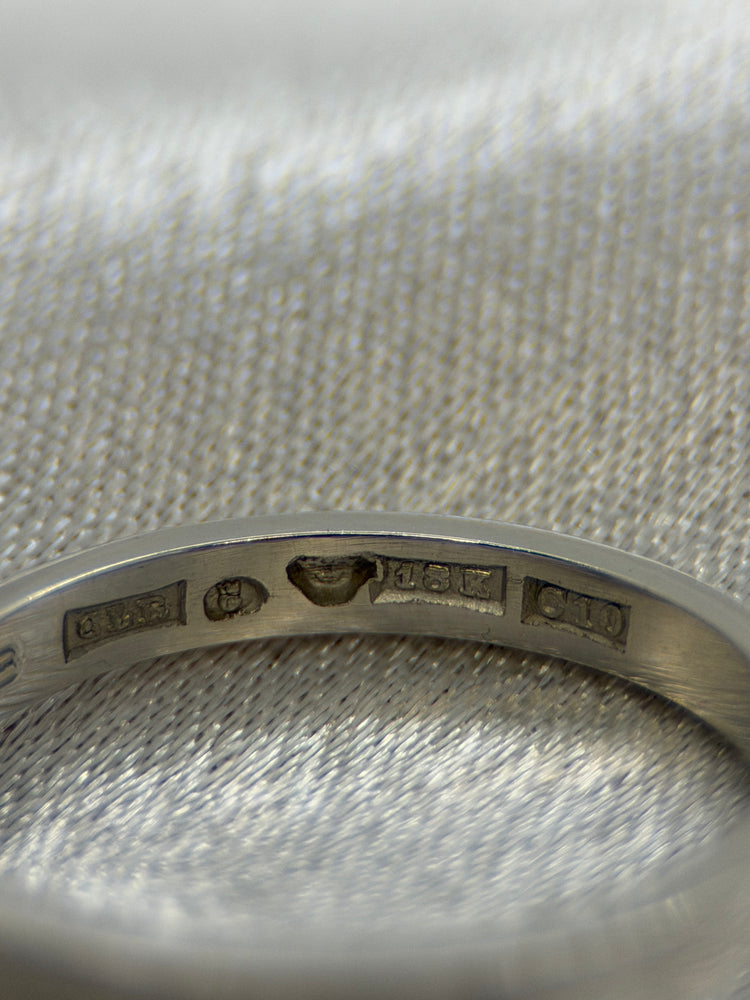 18K Solitär diamantring – 0.48 ct, Storlek 54