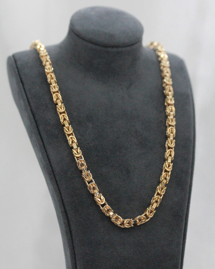 18K Kejsarlänk Halskedja - 63,3 g