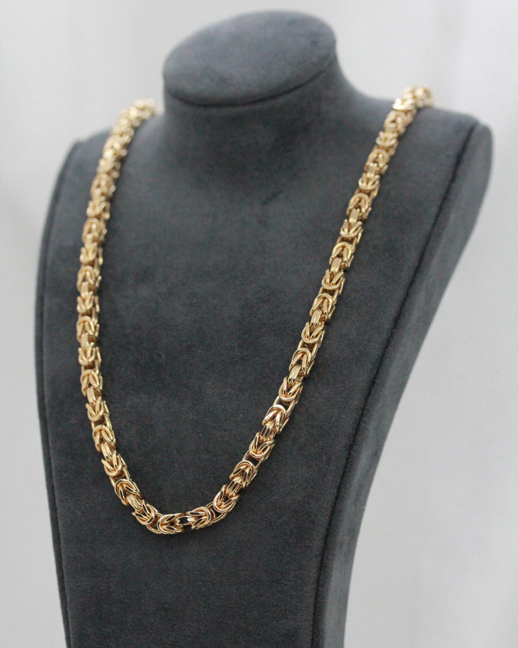 18K Kejsarlänk Halskedja - 63,3 g