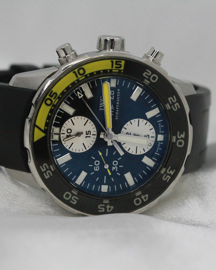 IWC Aquatimer Chronograph – Automatisk Dykarklocka i Stål