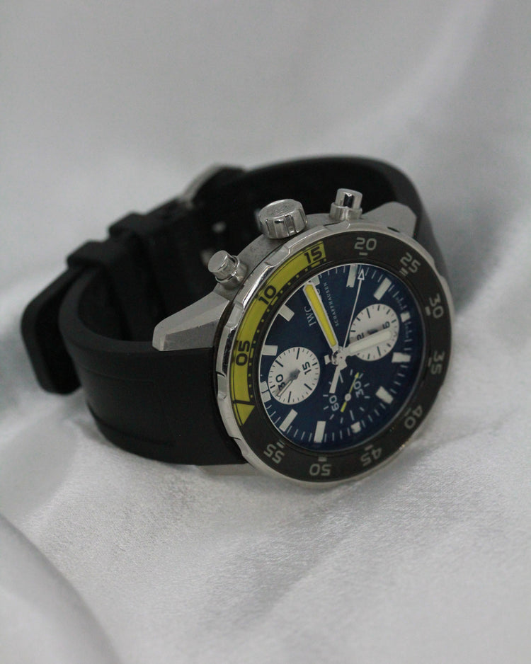 IWC Aquatimer Chronograph – Automatisk Dykarklocka i Stål