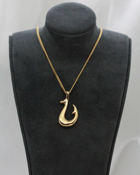 18K fiskkrokshänge - 7,2 g