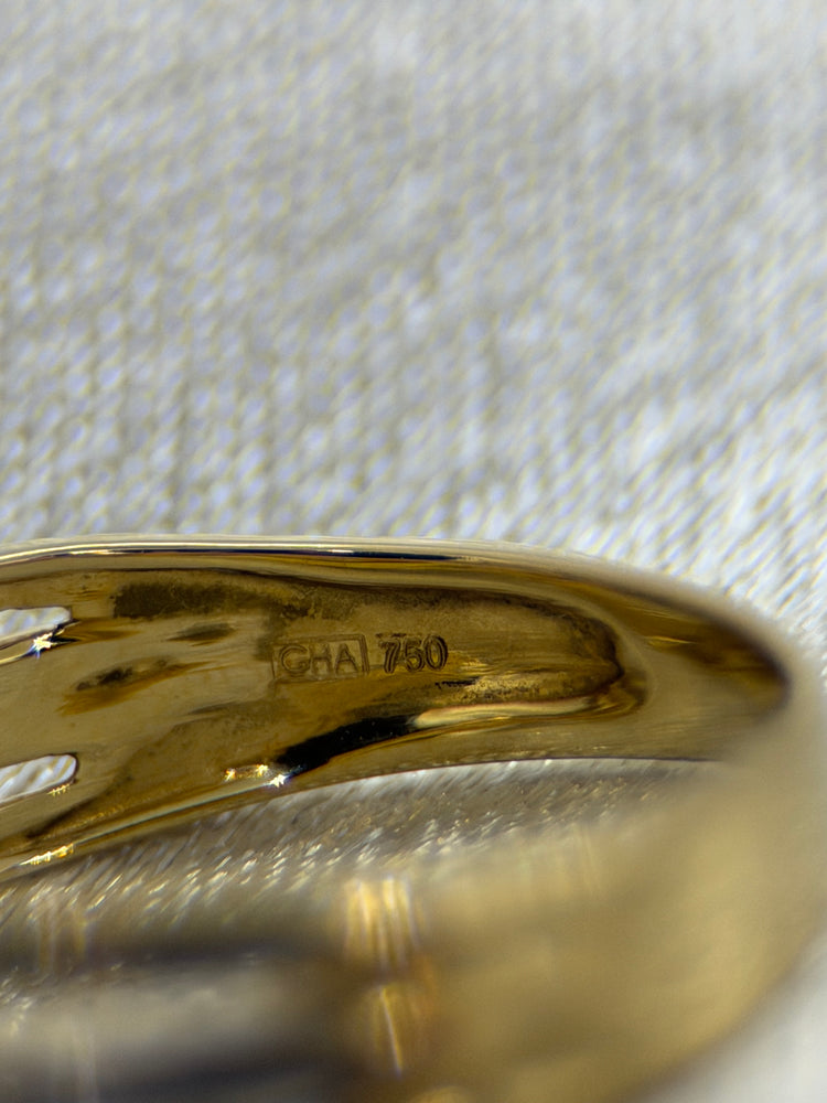 18K Gold and Diamond Ring – Size 49.5
