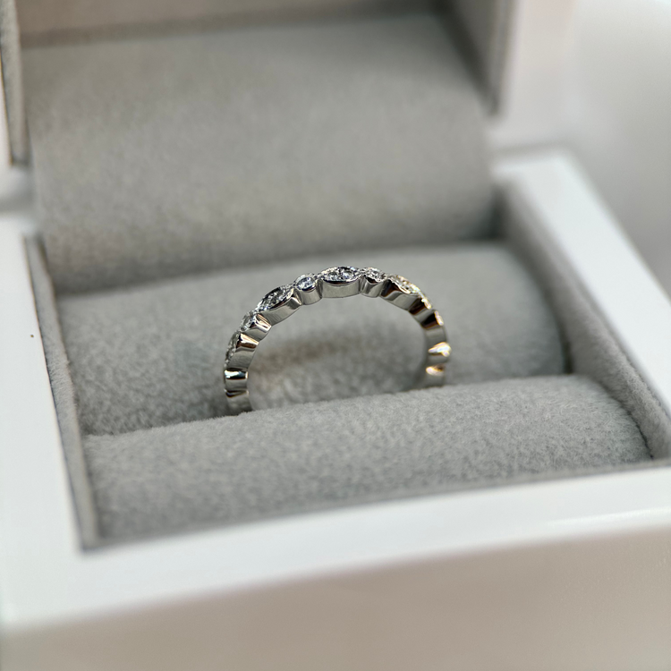 18K Alliansring 0.14 ct TWVS